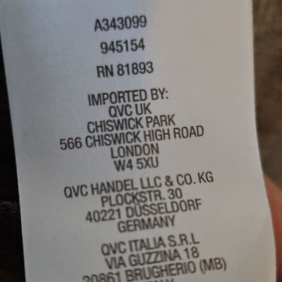 Susan Graver Silver Cardigan Sweater - Picture 4 of 5